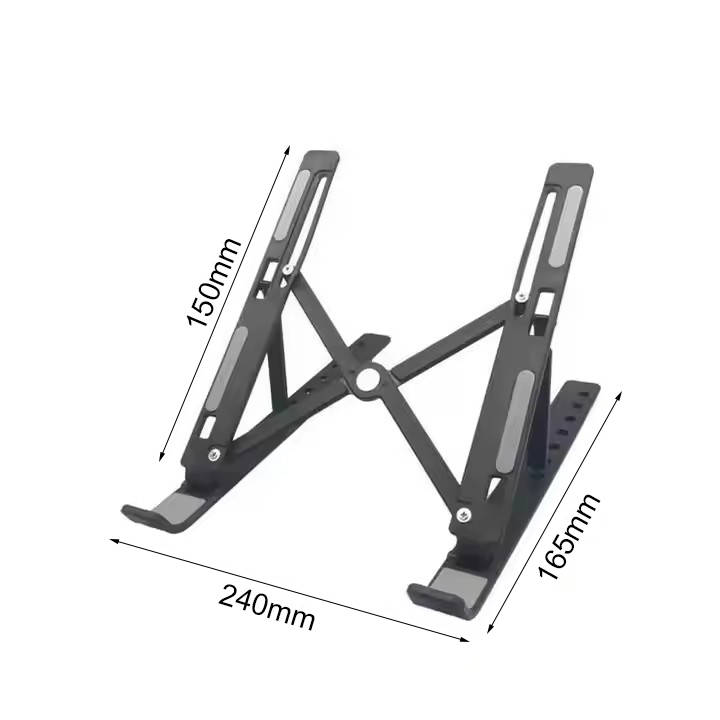 Portable Table Height Adjustable Laptop Holder Support Colling Aluminium Alloy Notebook Vertical Lap