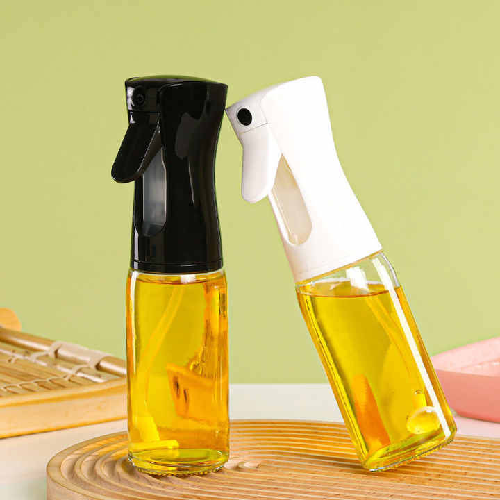 Multifunction 200ml Glass Oil Mister Vinegar Dispenser Bottle Olive Oil Sprayers Oil Spray Bottle fo