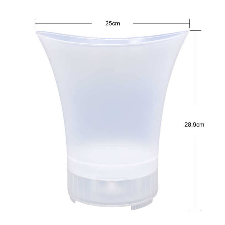 LED Ice Bucket with Bluetooth Speaker 5L