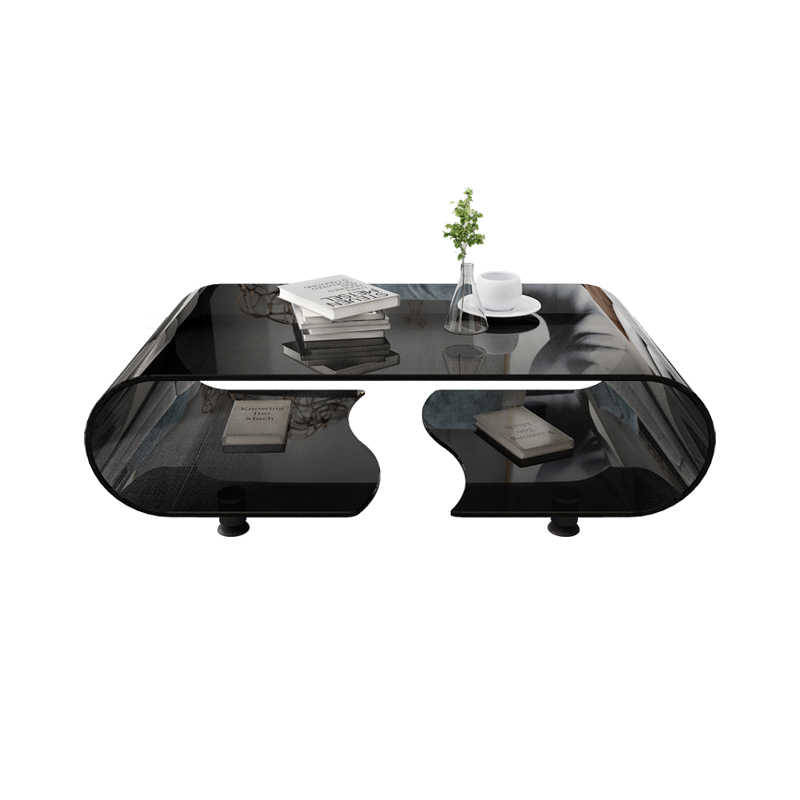 Black Rectangular Coffee Table