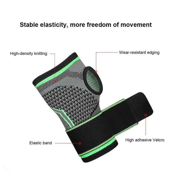 Wrist Compression Strap Breathable Wrist Support Brace Adjustable Sports Carpal Tunnel Wrist Brace f