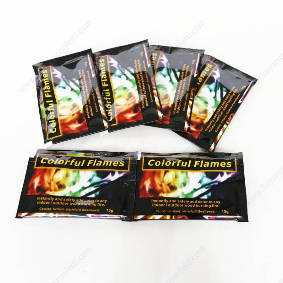 Colored Magical Fireworks Mystical Flames Magic Fire Powder