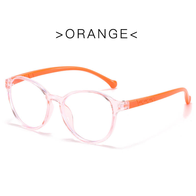 Blue Ray Glasses - Tiger Orange