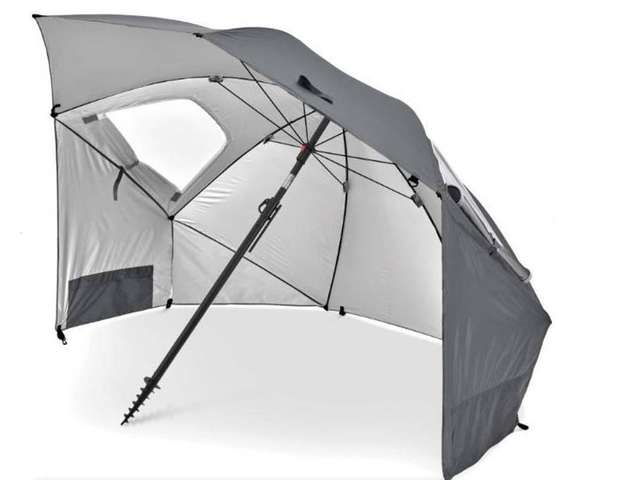 Fine Living - Beach Wind &Sun Umbrella - Grey