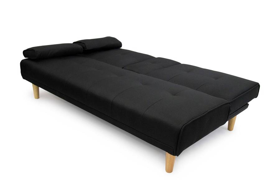 Fine Living - Isle Couch/Sleeper  - Black