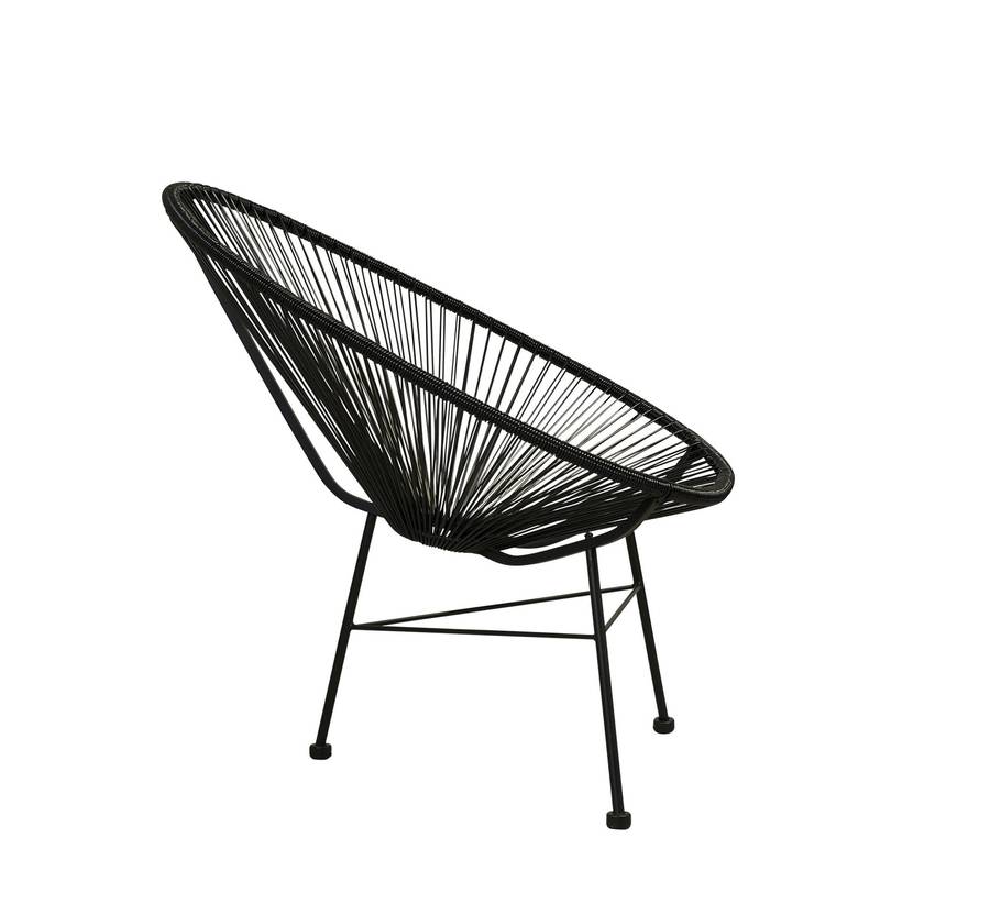 Rope Chair - black
