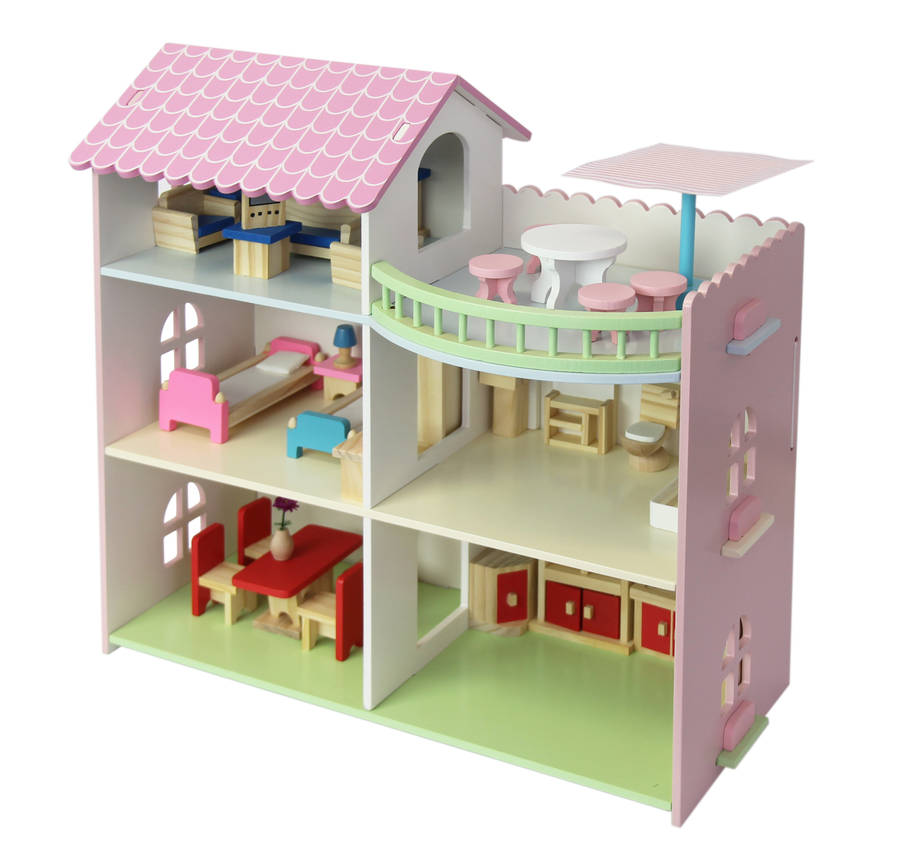Wooden Doll House - Rooftop Patio