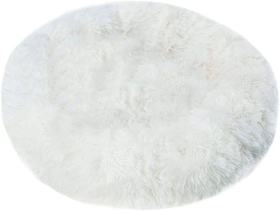 Plush pet beds 70cm - White