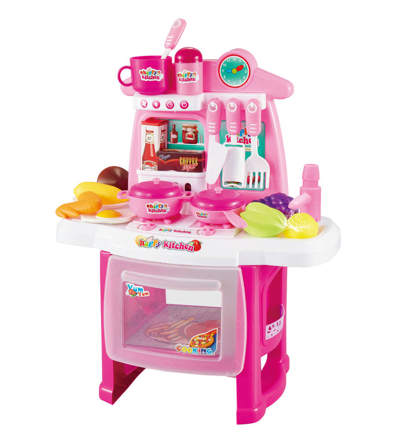 Jeronimo - Cooking Playset - Pink/White
