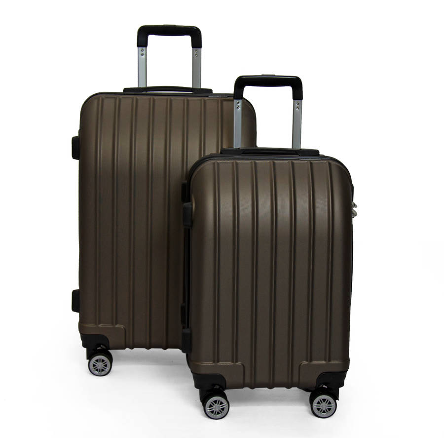 SideKick - Emerald 2pc Luggage Set - Bronze