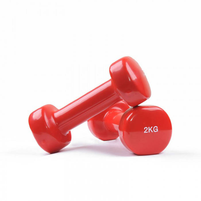 Fine Health - Weights-2kg Red