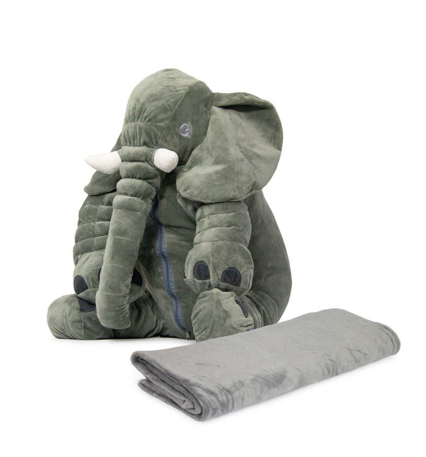 Nuovo - Ellie Cushion with Blanket - Grey