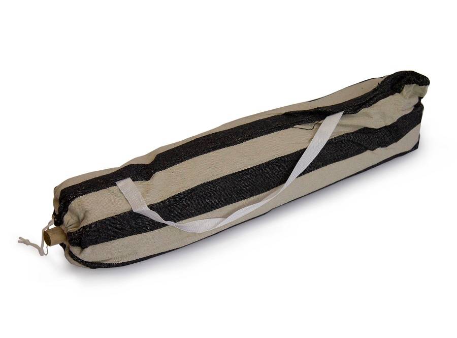 Finery - Hammock Scoop Chair - Black/White Stripe