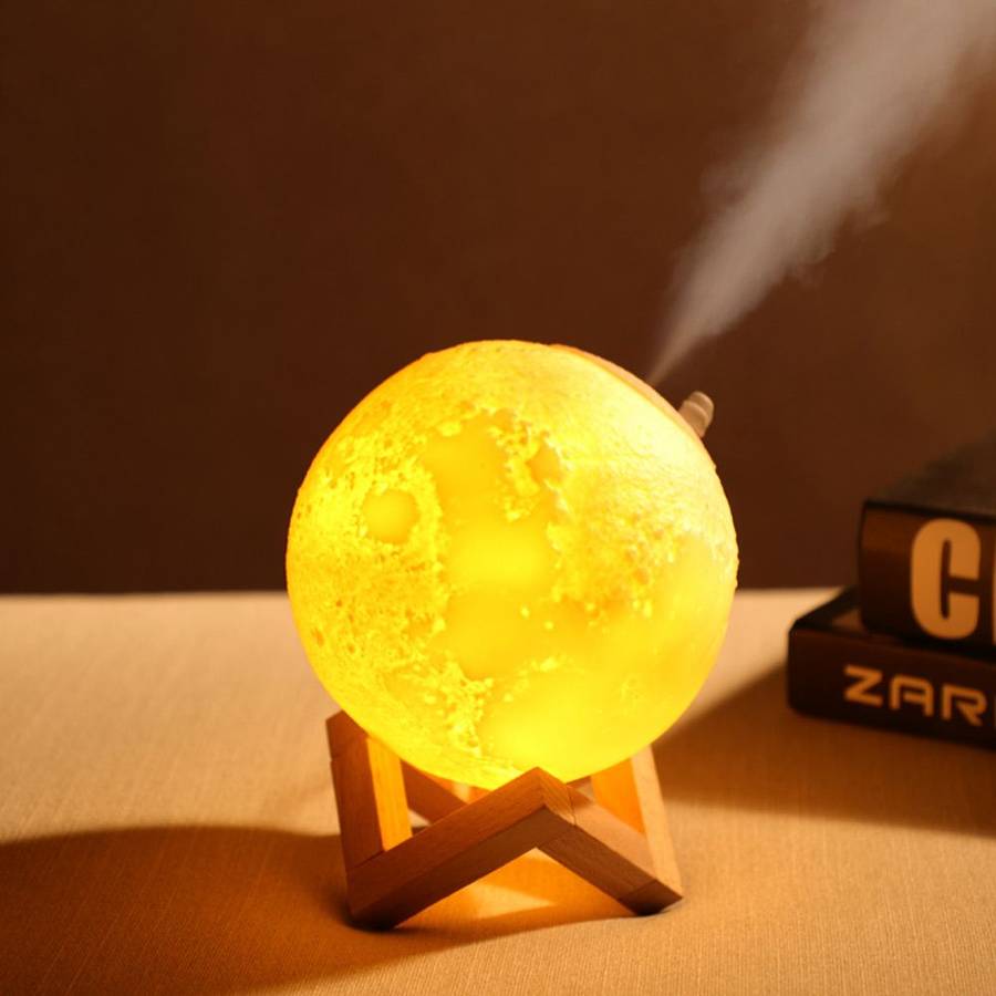Humidifier 3D Moon Lamp