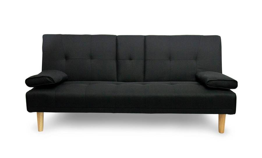 Fine Living - Isle Couch/Sleeper  - Black