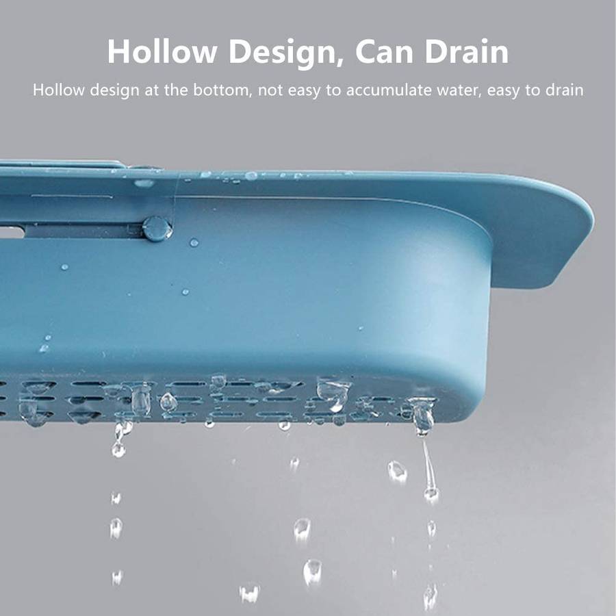 Fine Living Telescopic Storage Drainage Basket - Blu - Buy 1 get 1 Free