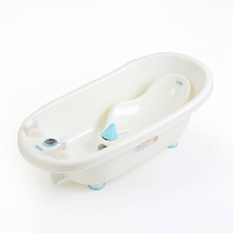 Nuovo Baby Bath With Temperature Sensor - Pink