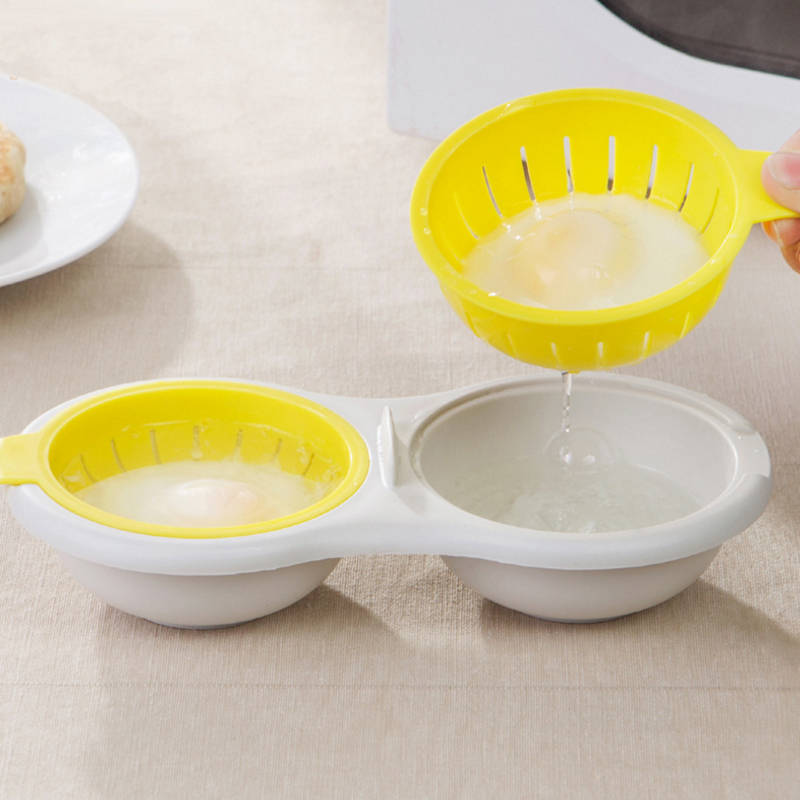 Microwave Egg Poacher-Yellow
