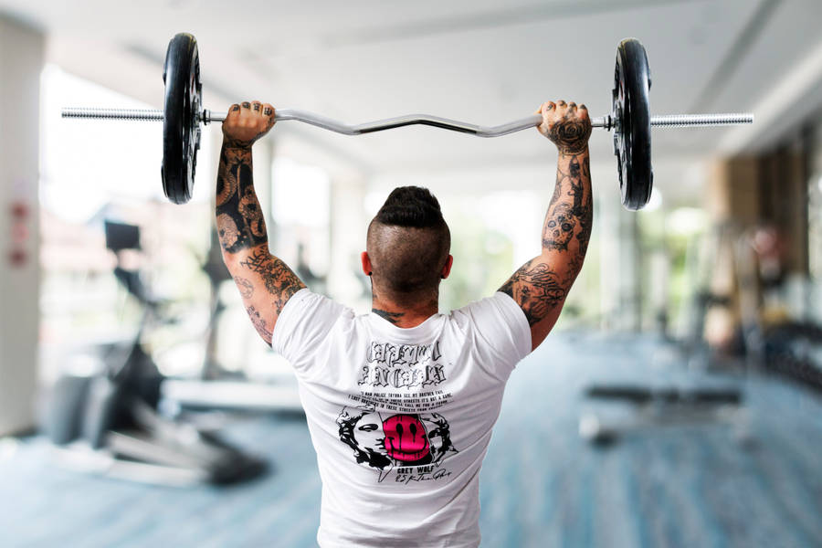 Fine Health - Bar - 1.5m Curved Barbell Bar F25mm