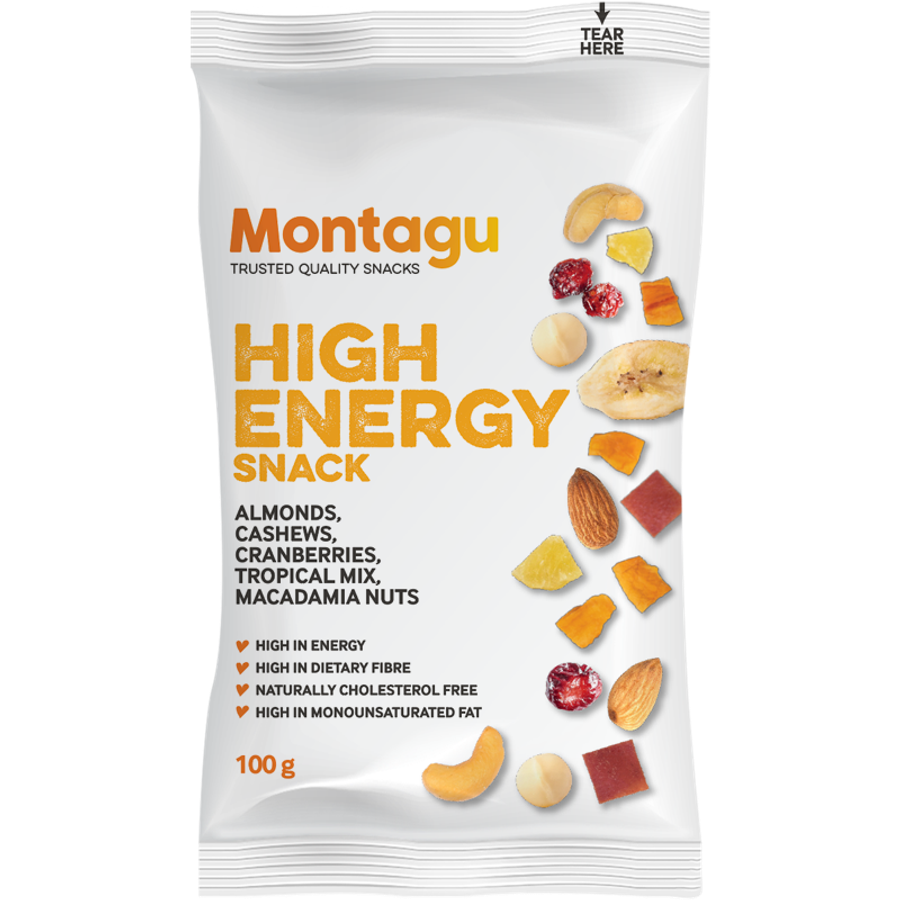 Montagu - Lifestyle High Energy Snack 10x 100g Box