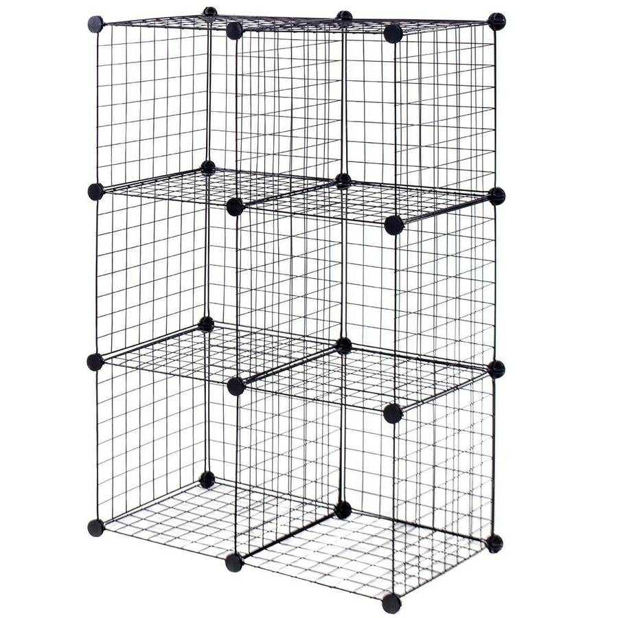 Wire 6 Cube Cabinet