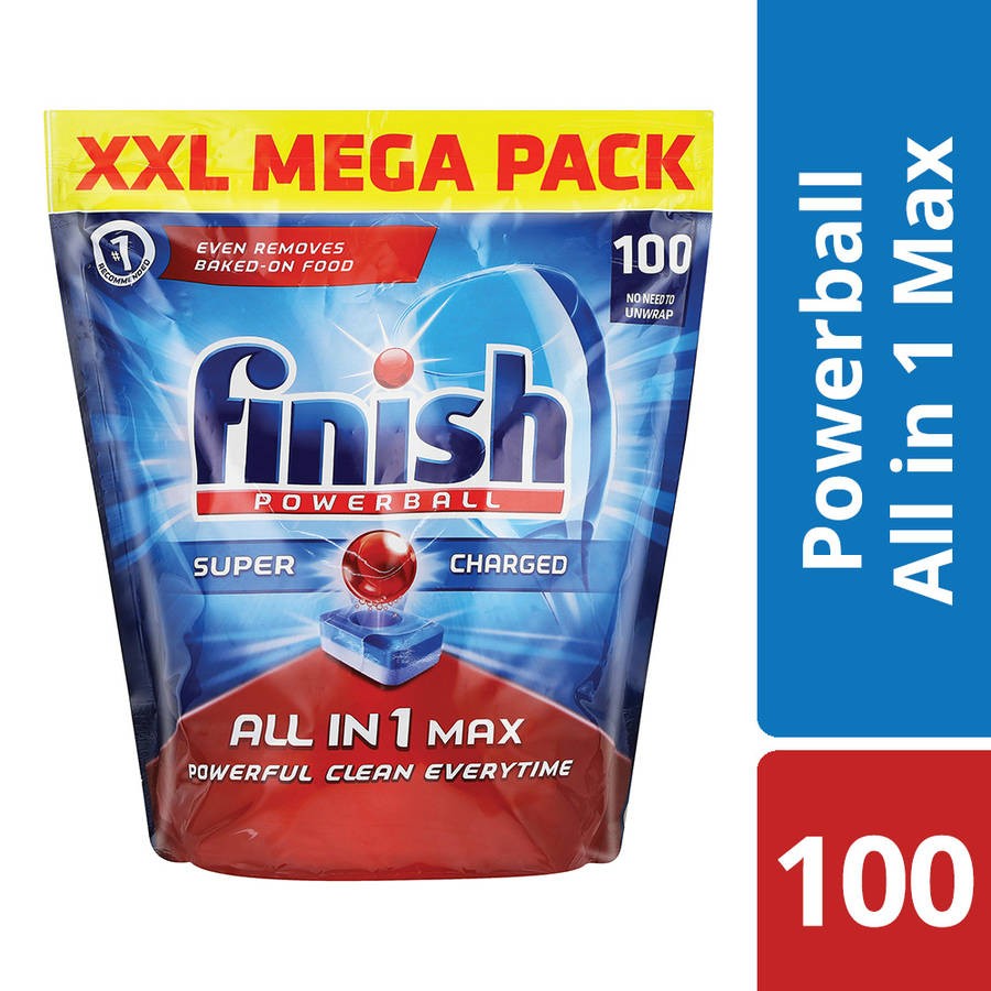 Finish All In One Regular 100's