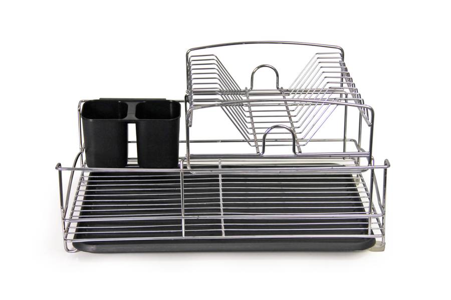 Fine Living Balcony Dish Rack - Black