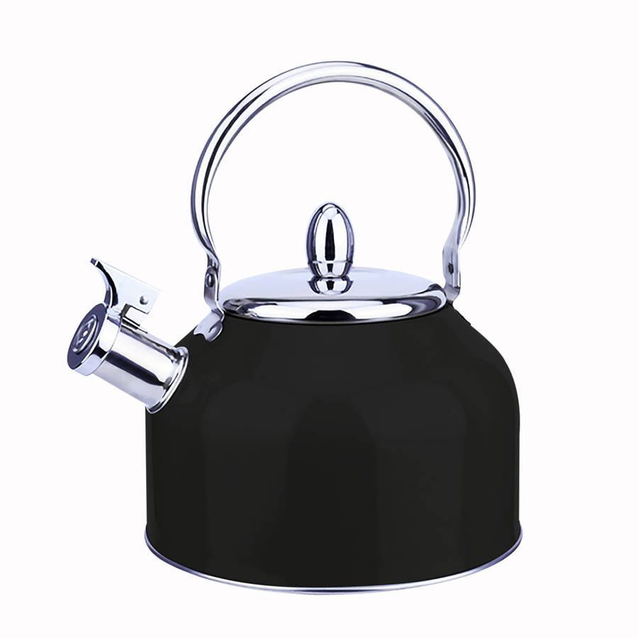 Fine Living Stove Top Kettle 2.7l - Black
