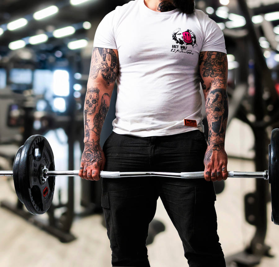 Fine Health - Bar - 1.5m Curved Barbell Bar F25mm