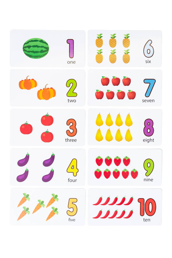 Wooden Time & Number Game