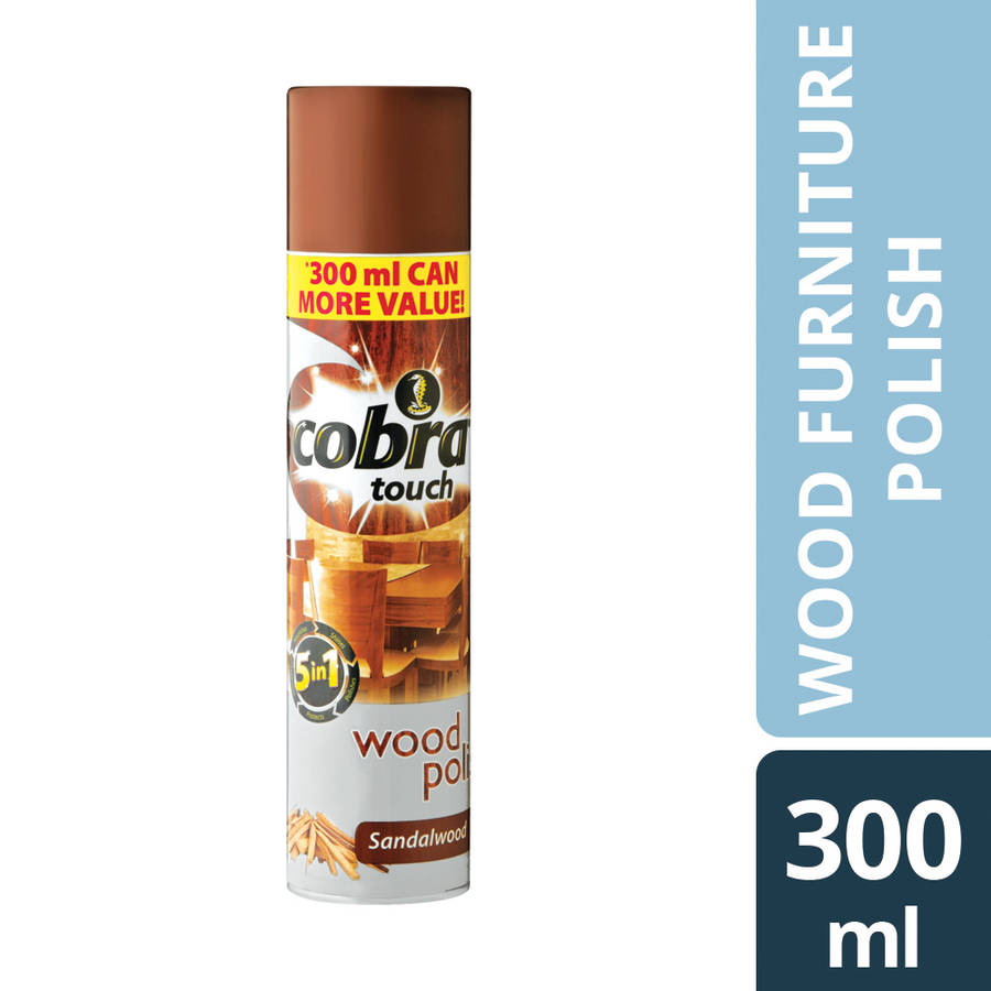 Cobra Touch Wood Polish Sandalwood 300ml