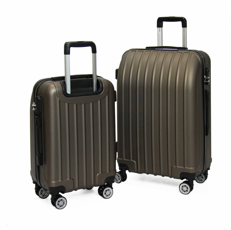 SideKick - Emerald 2pc Luggage Set - Bronze