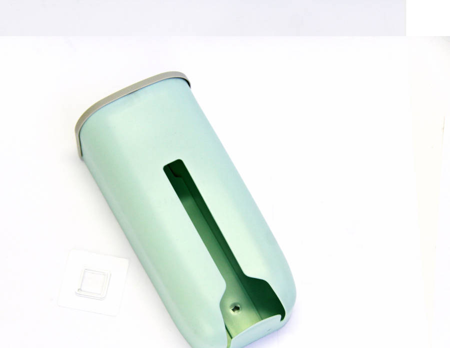 Smart plastic bag storage and dispenser - Mint