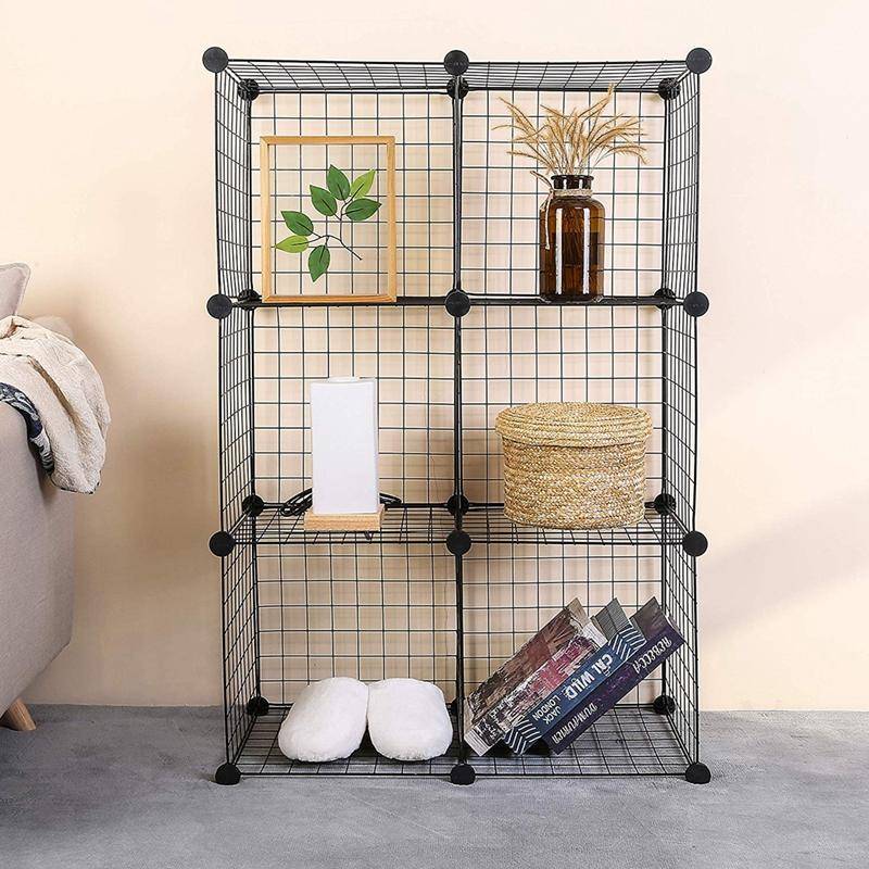 Wire 6 Cube Cabinet