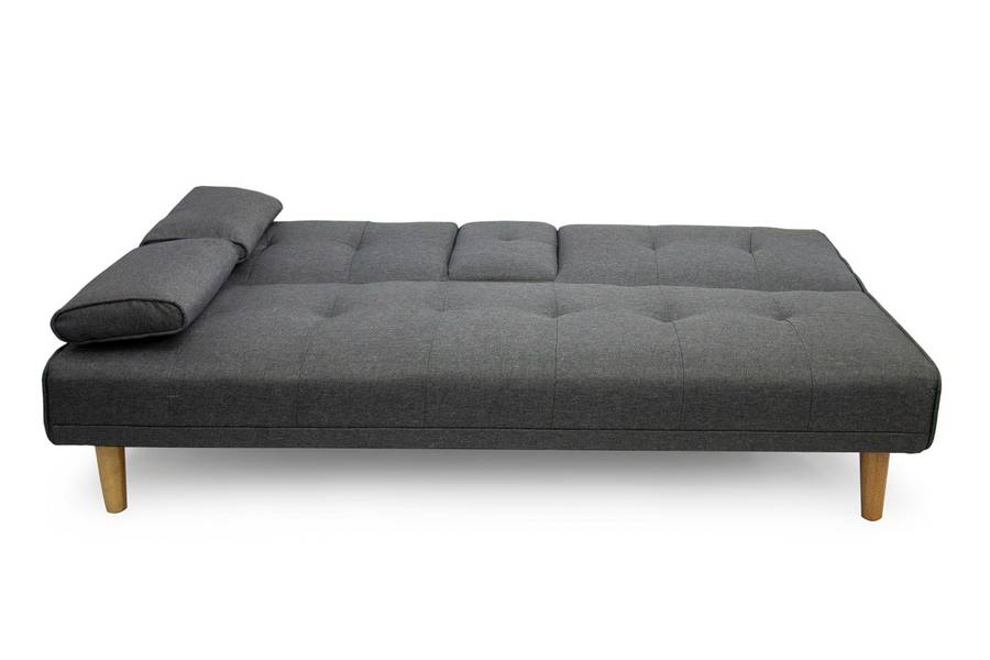 Fine Living - Isle Couch/Sleeper  - Dark Grey