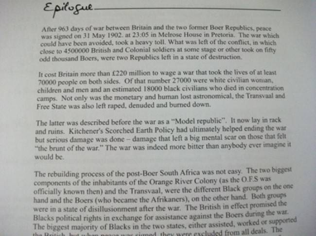 963 Days at the Junction. A documented history of Springfontein [OFS] during the Anglo-Boer War 1899