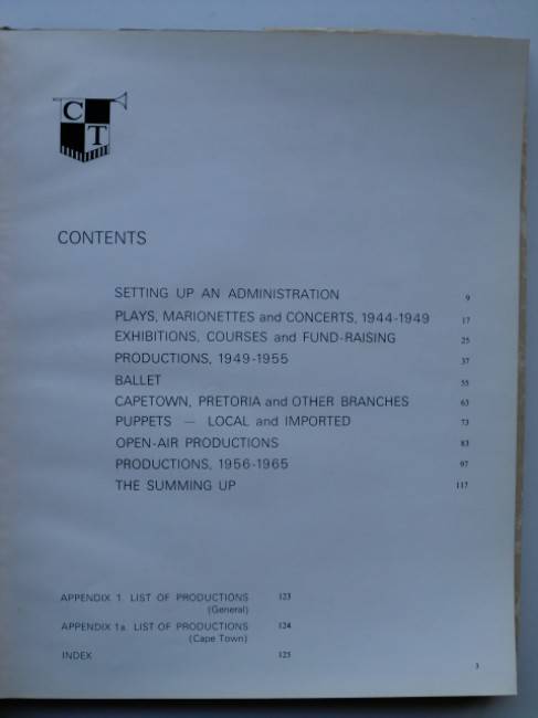 Beginner's Please,  a History of Children's Theatre in South Africa (signed & numbered)