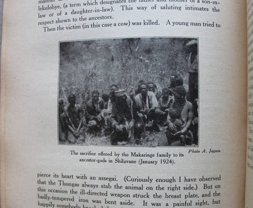 THE LIFE OF A SOUTH AFRICAN TRIBE by Henri Junod (Swiss Romande Mission) (two volumes - 1927)