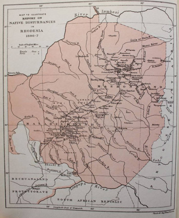 The '96 rebellions The British South Africa Company Reports on the Native Disturbances in Rhodesia