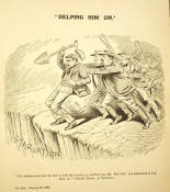 Political Cartoons (1907) - Early Johannesburg Publication