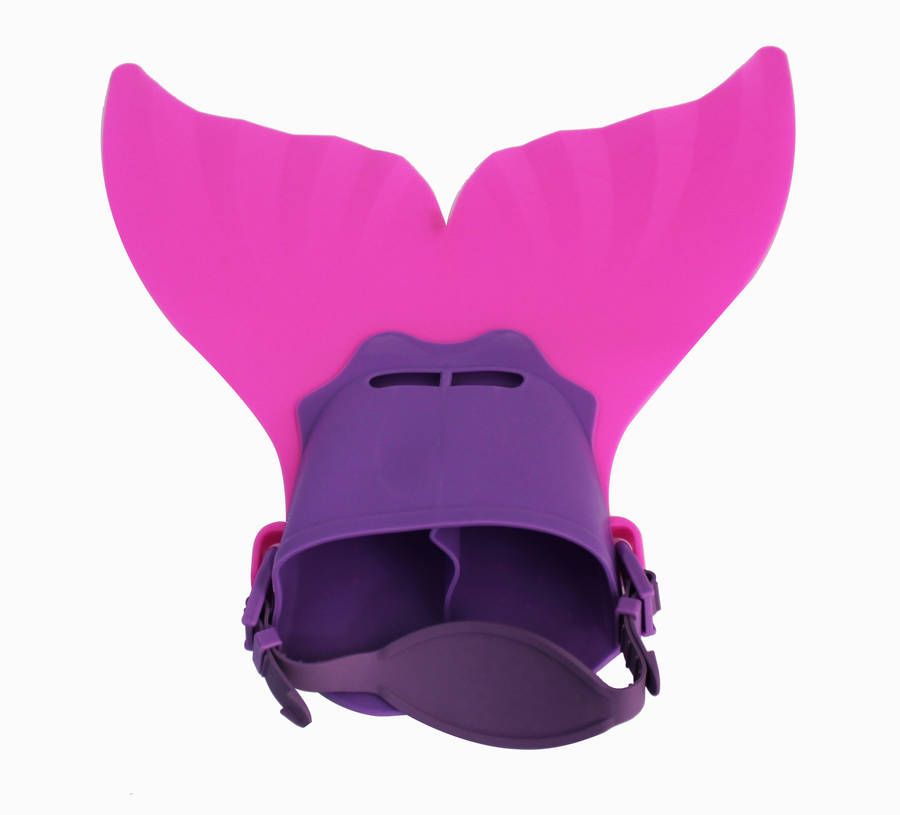 Mermaid Flippers - Small - Pink/Purple