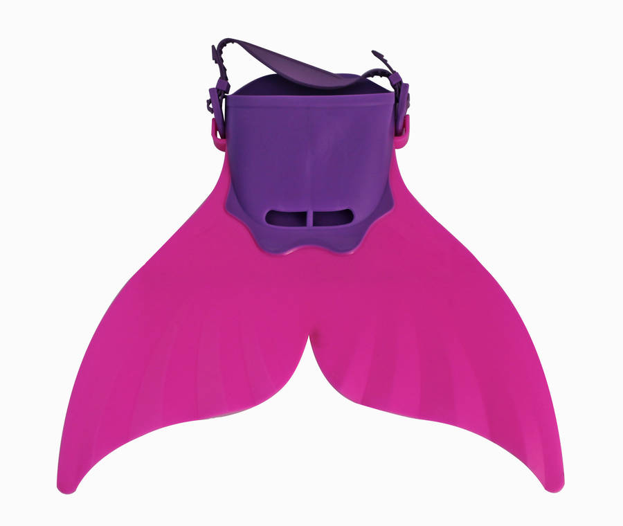 Mermaid Flippers - Small - Pink/Purple