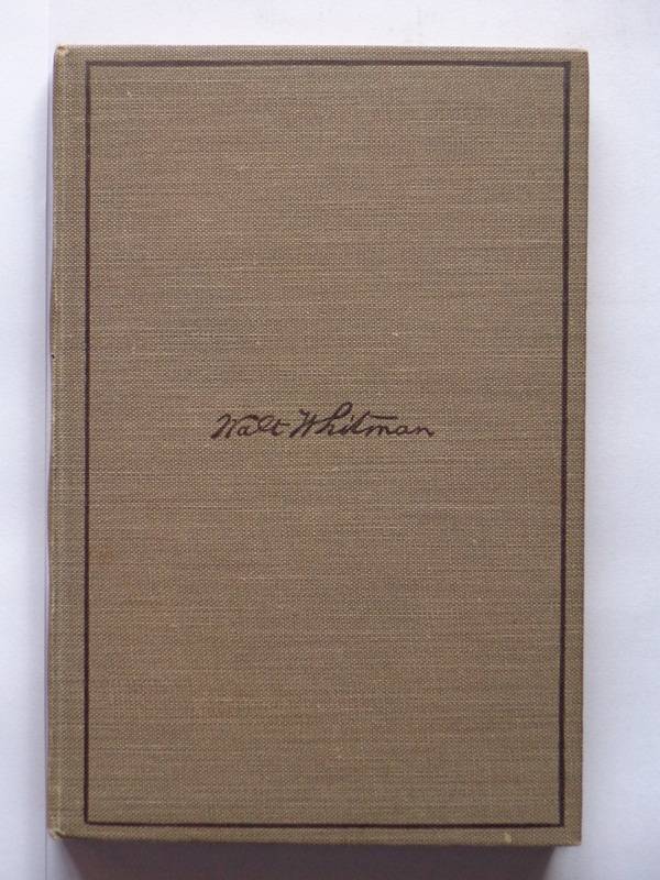 Walt Whitman & His Poetry - Henry Bryan Binns (signed by DJ Opperman)