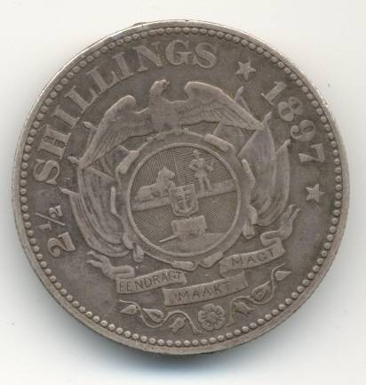 1897 *** 2.5S *** Good detail *** BV = R6000 in unc