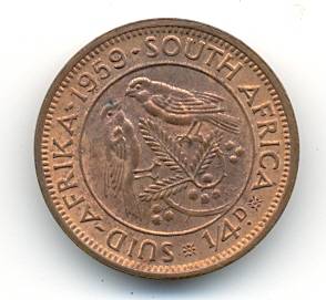 1959 *** 1/4P *** EF *** Collectable condition