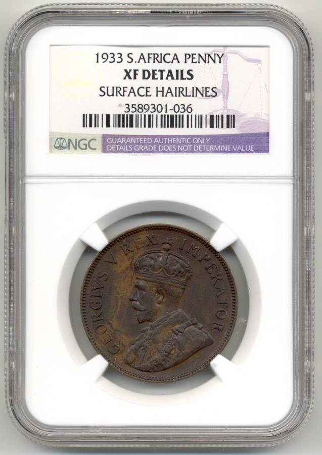 1933 *** 1P *** XF details *** Priced to sell