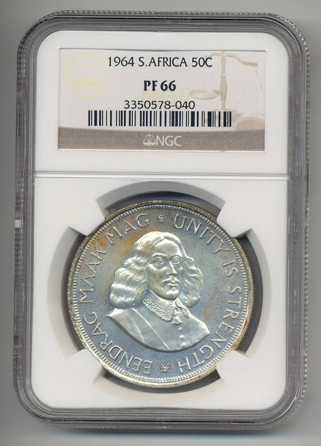 1964 *** 50C *** PF66 *** 3rd highest