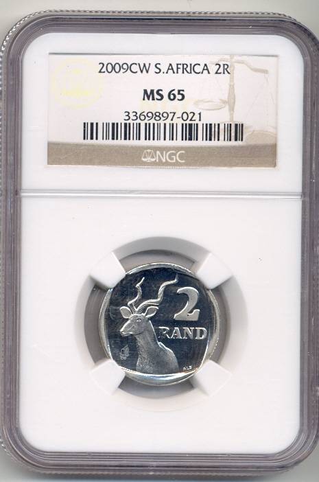 2009 *** Oom Paul R2 *** MS65 *** The only Oom Paul in the R2 range