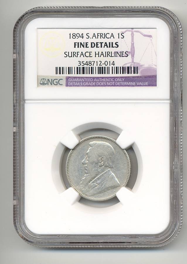 1894 *** 1S *** F Details *** Great filler piece