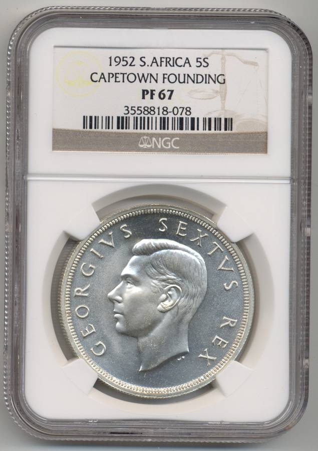 1952 *** 5S *** PF67 *** Only 3 better